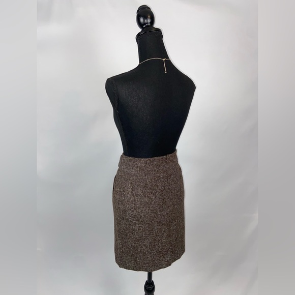 Skirt Brown pockets Banana Republic Size 4P - Picture 7 of 11